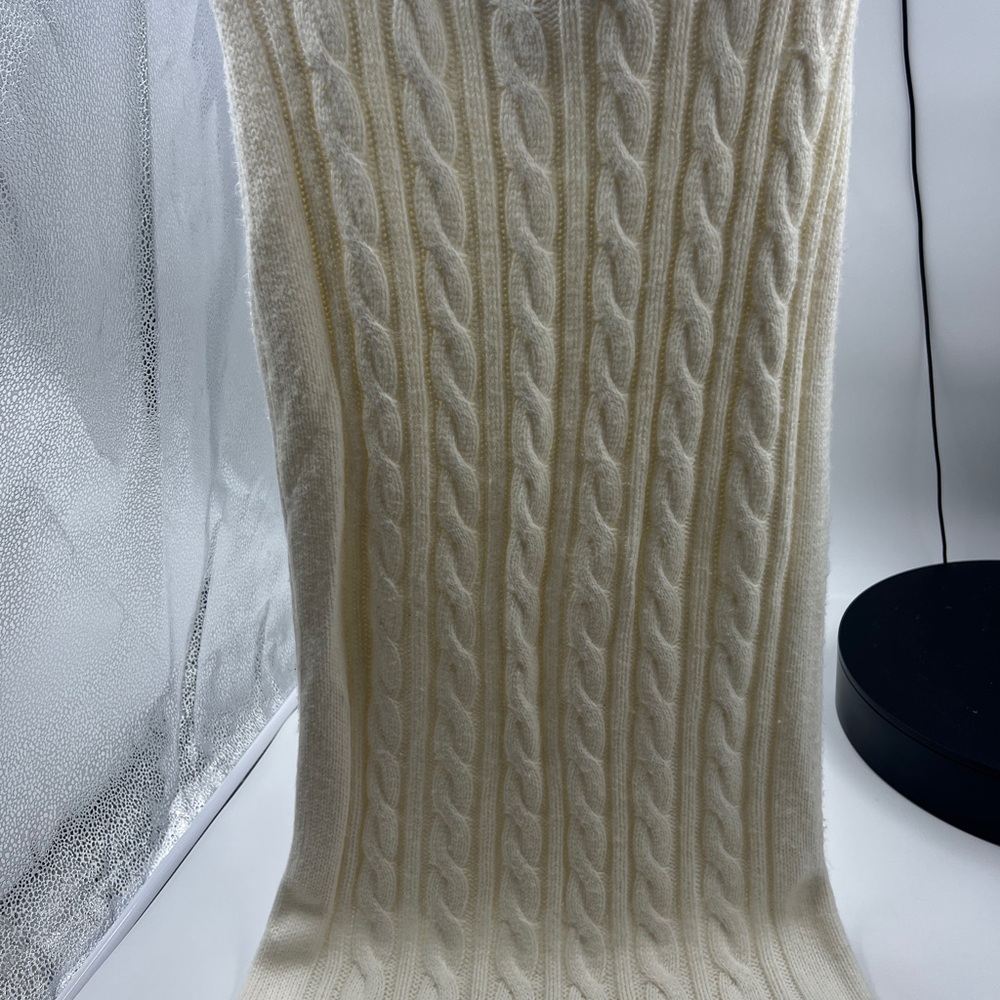 EVA MENDES KNITTED SKIRT  M WINTER WHT